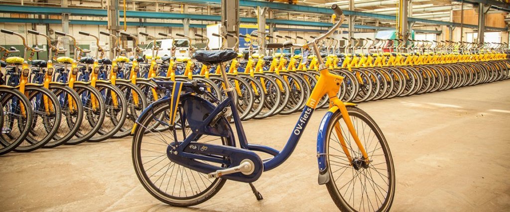 biciclette a noleggio di Ov-fiets