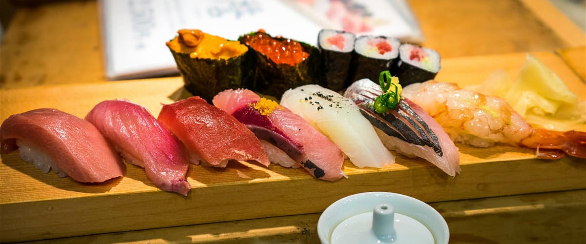 Sushi e sashimi da Daiwa, foto di Patrick.Wong