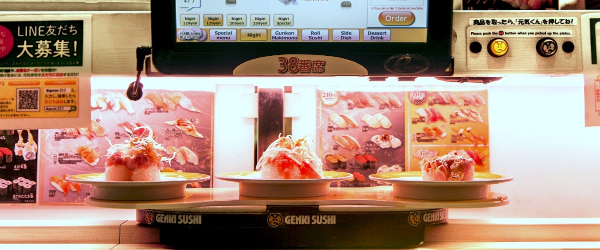 Genki Sushi, foto di SendingPostcards